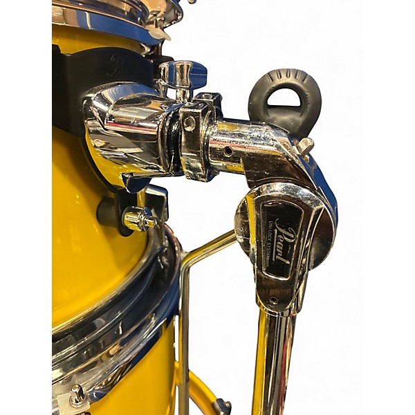 Used Pearl 5 Piece DECADE Yellow Drum Kit