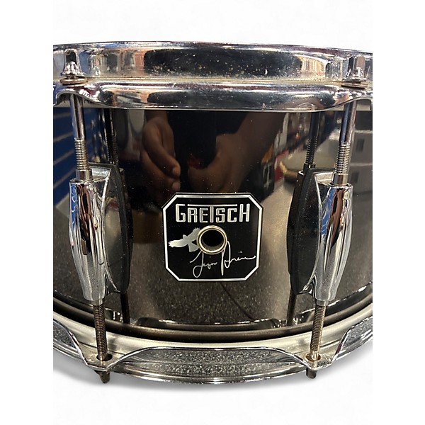 Used Gretsch Drums 14X6.5 Taylor Hawkins Designed Snare Black Drum