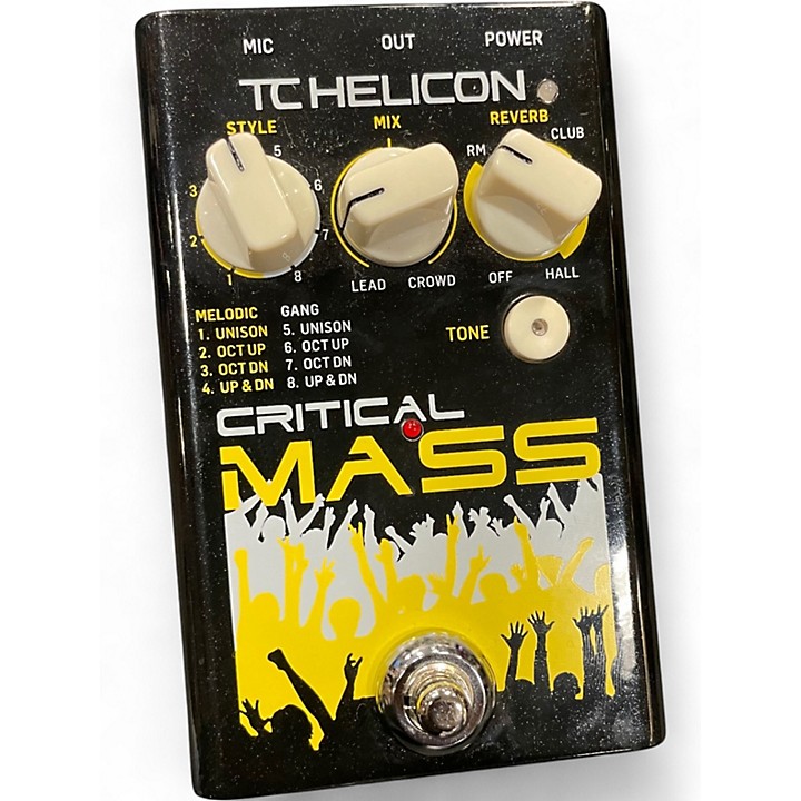 Used TC Helicon CRITICAL MASS Vocal Processor | Guitar Center