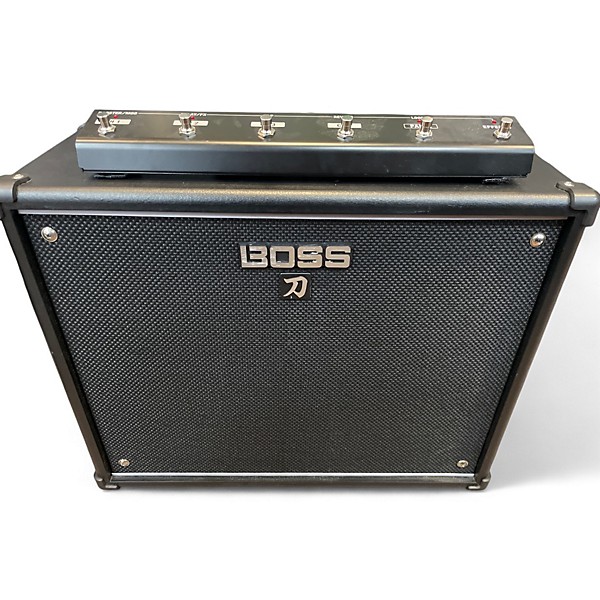 Used BOSS Katana 100 100W 1X12 WITH CHANNEL PEDAL Guitar Combo Amp