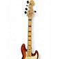 Used Fender American Elite Jazz Bass 5 String Caramel Burst Electric Bass Guitar