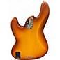 Used Fender American Elite Jazz Bass 5 String Caramel Burst Electric Bass Guitar