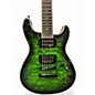 Used Fernandes Dragonfly Elite Trans Green Solid Body Electric Guitar