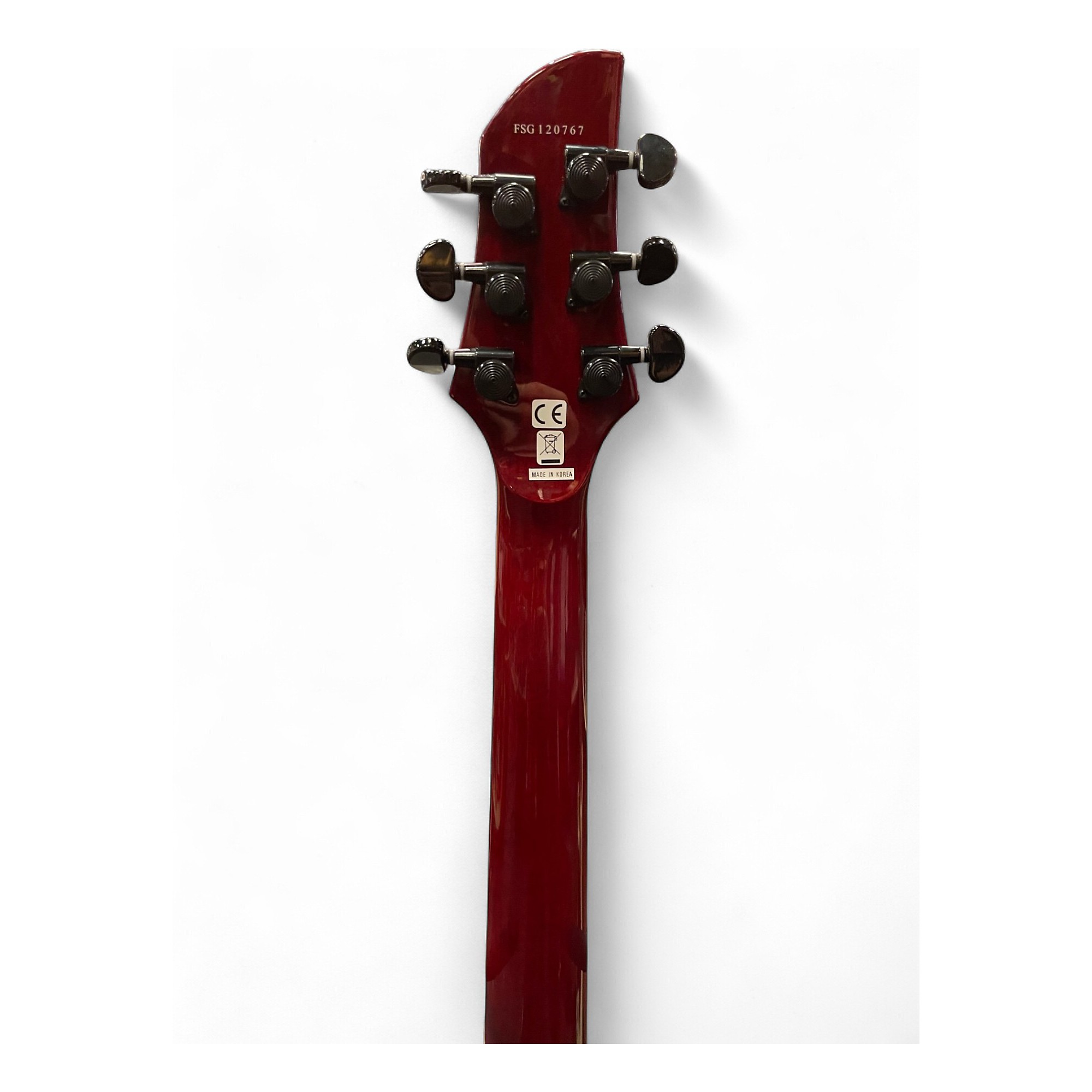 Used Fernandes Dragonfly Elite Trans Green Solid Body Electric