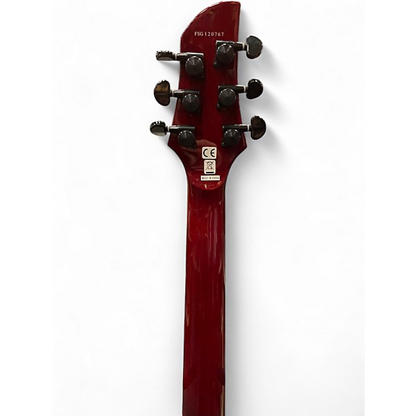 Used Fernandes Dragonfly Elite Trans Green Solid Body Electric Guitar