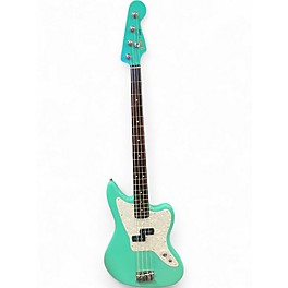 Used Fender Mark Hoppus Signature Jazz Bass Seafoam Green Electric Bass Guitar