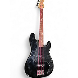 Used Squier Affinity Precision Bass Black Electric Bass Guitar