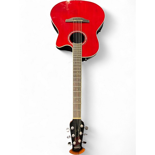 Used Ovation CS28-RR RED Acoustic Electric Guitar