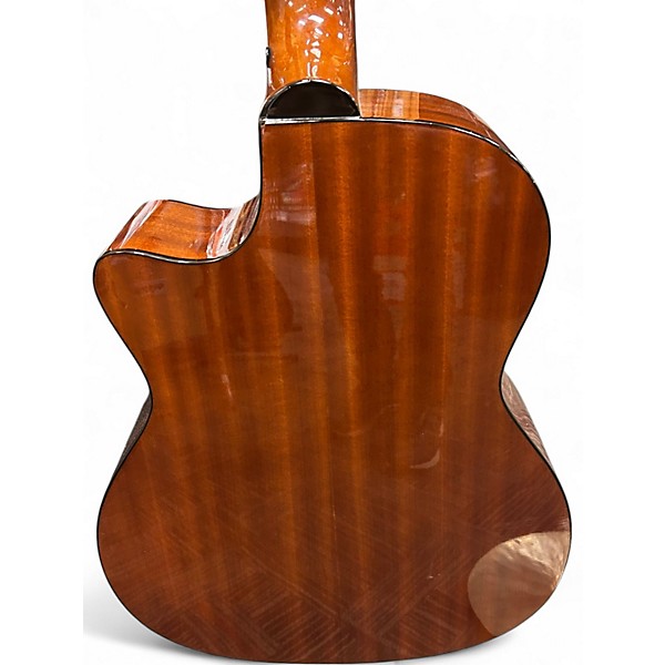 Used Dean ACOUSTIC BASS Natural Acoustic Bass Guitar