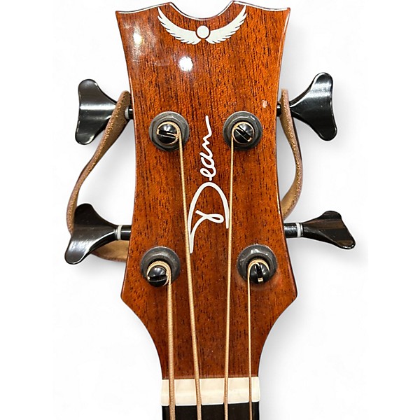 Used Dean ACOUSTIC BASS Natural Acoustic Bass Guitar