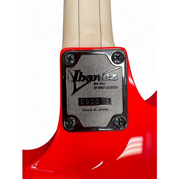 Used Ibanez rg550-rf Road Flare Red Solid Body Electric Guitar