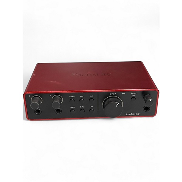 Used Focusrite SCARLETT 2I2 GEN 4 Audio Interface