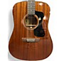 Used Guild D-125NAT Walnut Acoustic Guitar