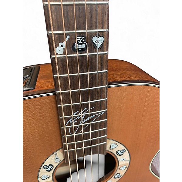 Used Takamine KC70 Kenny Chesney Signature Natural Acoustic Electric Guitar