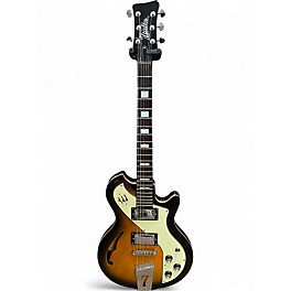 Used Italia MONDIAL 2 Color Sunburst Hollow Body Electric Guitar