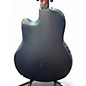 Used 2021 Ovation CE4412-5 Celebrity Deluxe Black Onyx 12 String Acoustic Electric Guitar