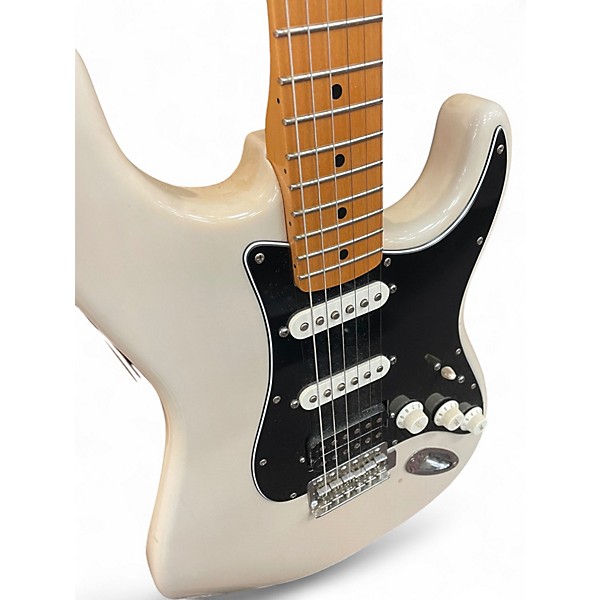 Used Fender Player Stratocaster HSS Ivory Solid Body Electric Guitar