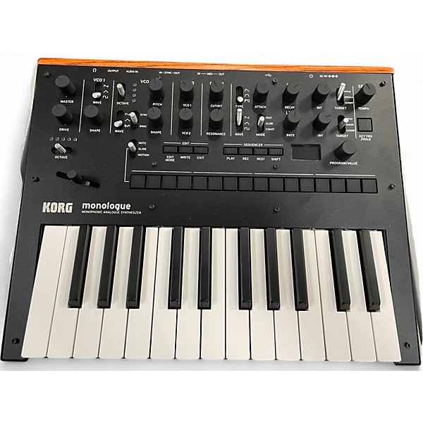 Used KORG Monologue Synthesizer