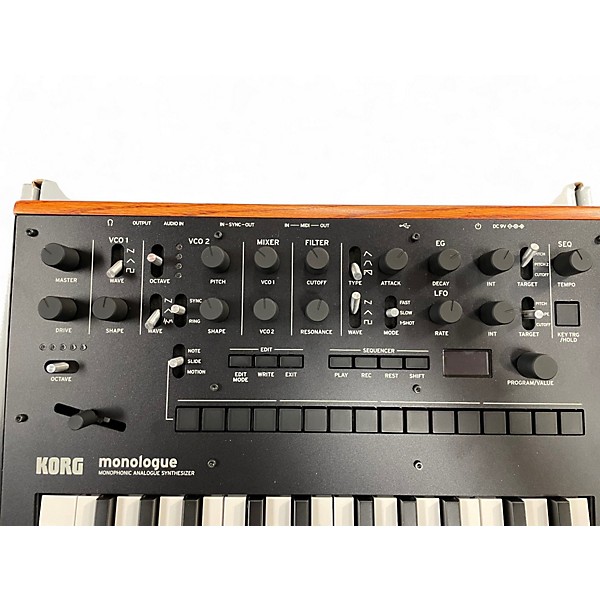 Used KORG Monologue Synthesizer