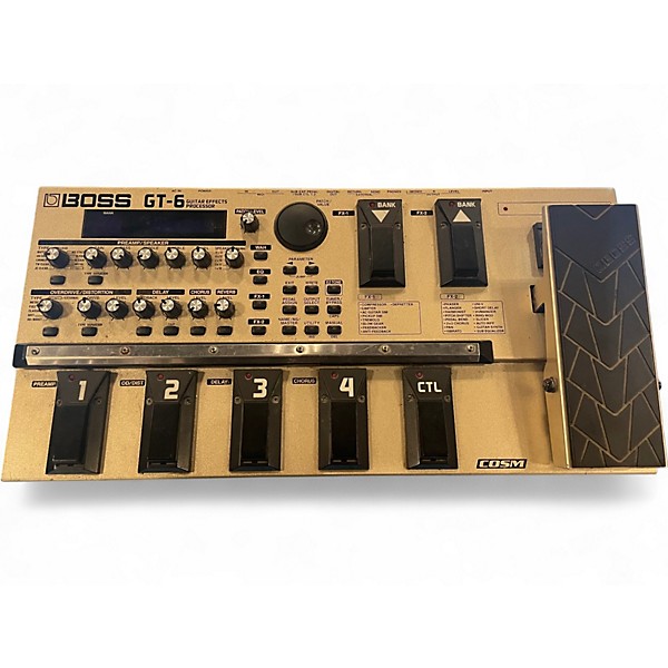 Used BOSS GT6 Guitar Effect Processor | Guitar Center