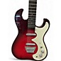 Used Silvertone St Style Purple Sparkle Solid Body Electric Guitar