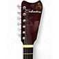 Used Silvertone St Style Purple Sparkle Solid Body Electric Guitar