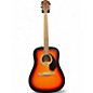 Used Fender FA125 3 Color Sunburst Acoustic Guitar thumbnail