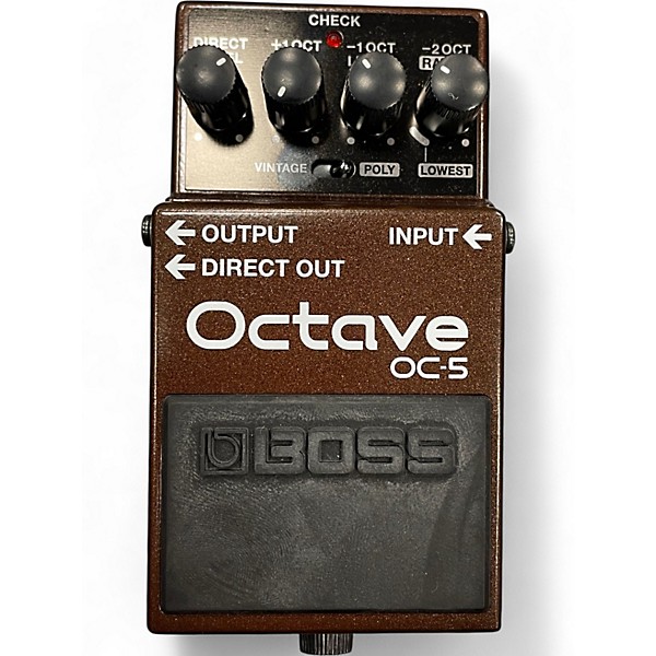 Used BOSS OC 5 Effect Pedal