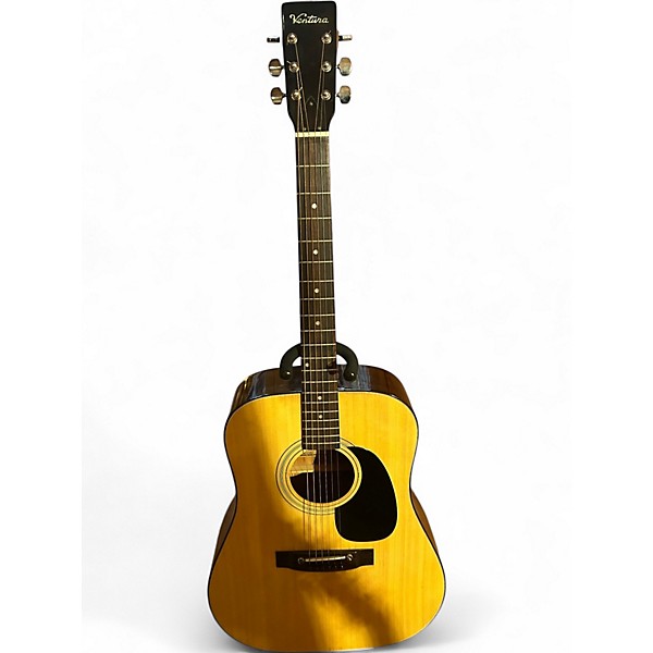 Used Ventura V6 Natural Acoustic Guitar