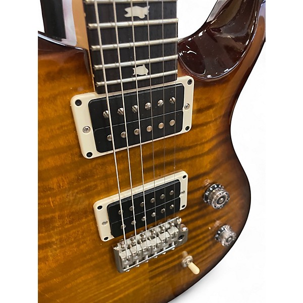 Used PRS CE22 Amber Burst Solid Body Electric Guitar