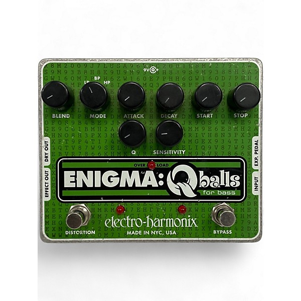 Used Electro-Harmonix Enigma Qballs Bass Envelope Filter Bass Effect Pedal