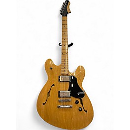 Used Fano Guitars Alt De Facto GF6 NAtural Hollow Body Electric Guitar