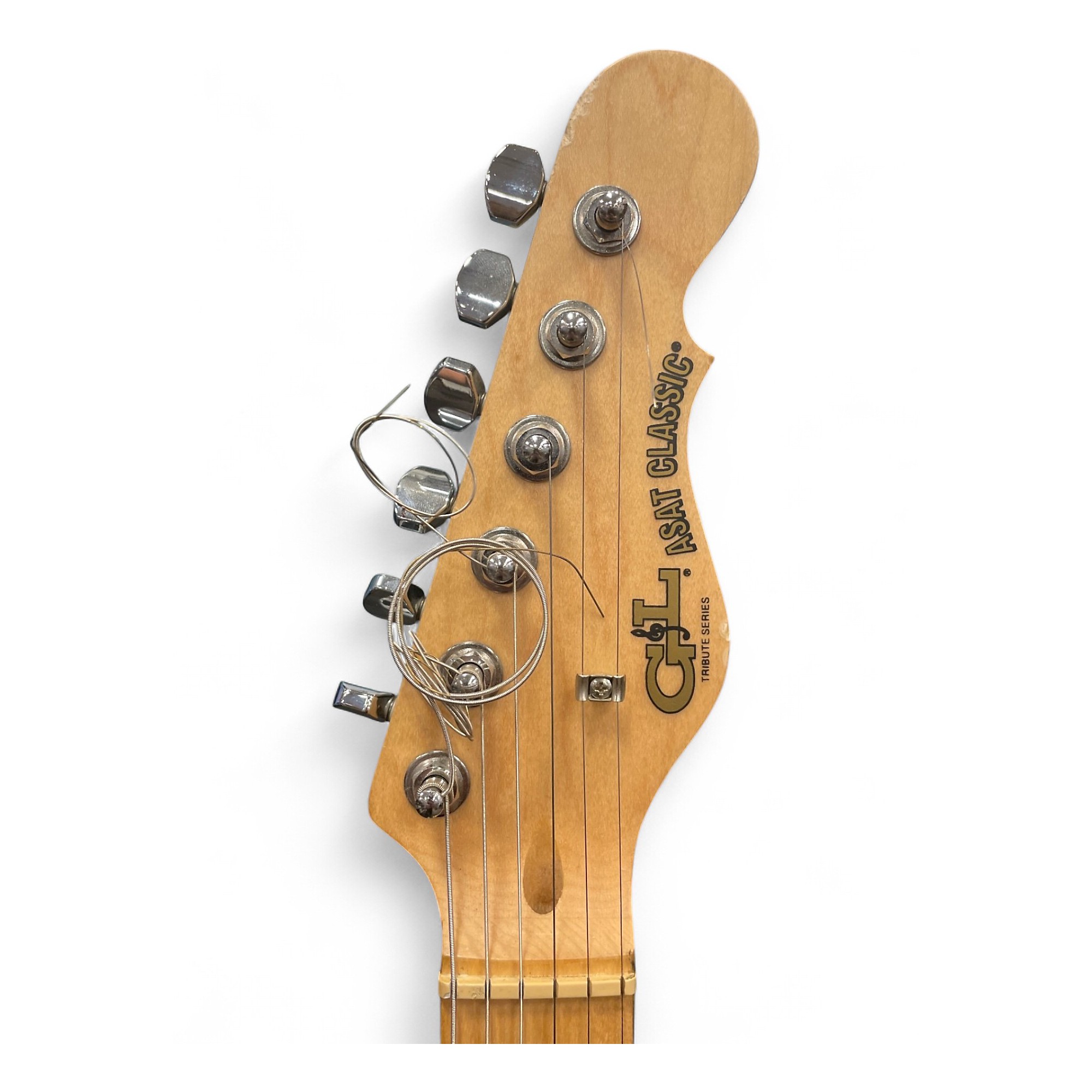 ギター G&L Tribute Series ASAT CLASSIC bbsh G&L Tribute ASAT Classic Electric Guitar - Butterscotch
