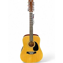 Vintage 1980s Fender F55-12 Natural 12 String Acoustic Guitar