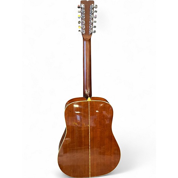 Vintage 1980s Fender F55-12 Natural 12 String Acoustic Guitar
