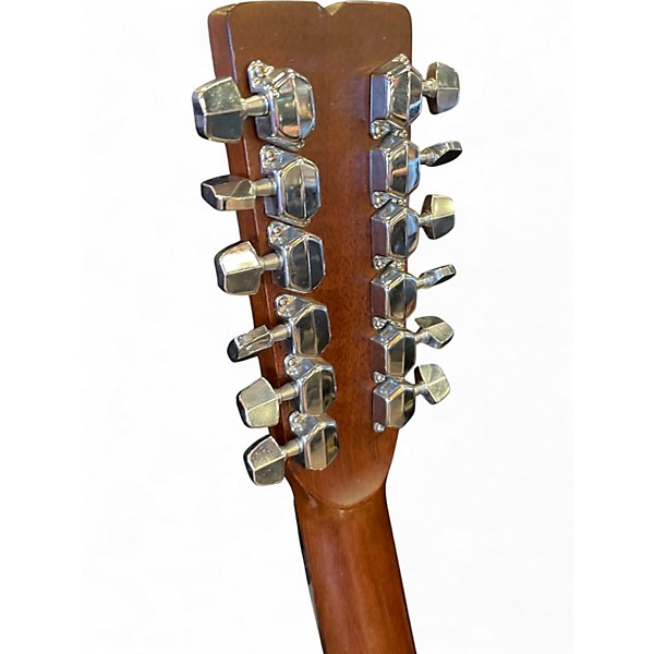 Vintage 1980s Fender F55-12 Natural 12 String Acoustic Guitar