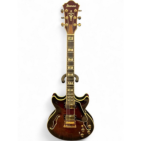 Vintage 1963 Welson DC2 SUNBURST Hollow Body Electric Guitar