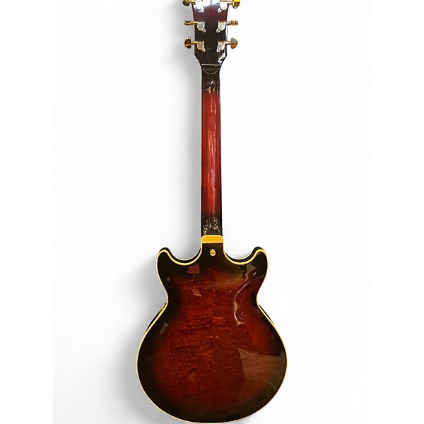 Vintage 1963 Welson DC2 SUNBURST Hollow Body Electric Guitar