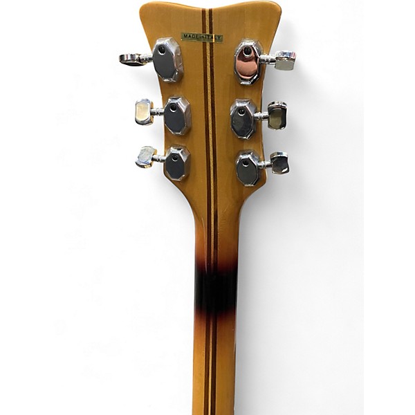 Vintage 1963 Welson DC2 SUNBURST Hollow Body Electric Guitar