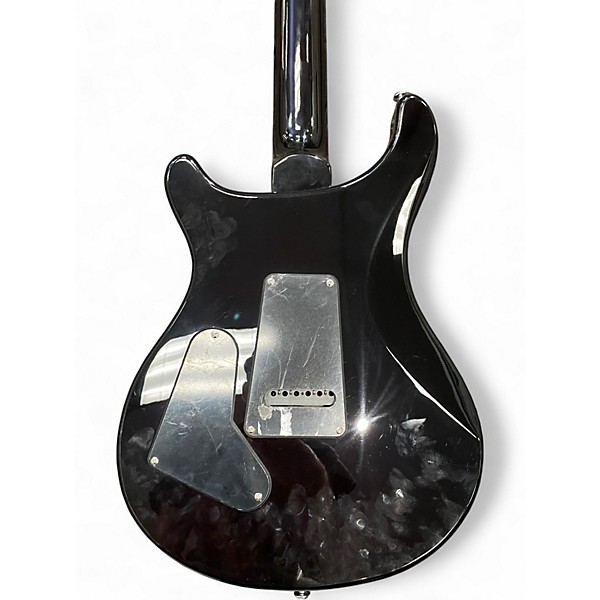 Used PRS SE Custom 24 Black and Gold Sunburst Solid Body Electric Guitar