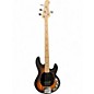Used Sterling by Music Man Sub 4 2 Tone Sunburst Electric Bass Guitar thumbnail