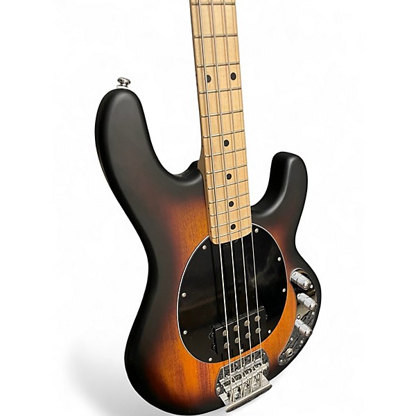 Used Sterling by Music Man Sub 4 2 Tone Sunburst Electric Bass Guitar
