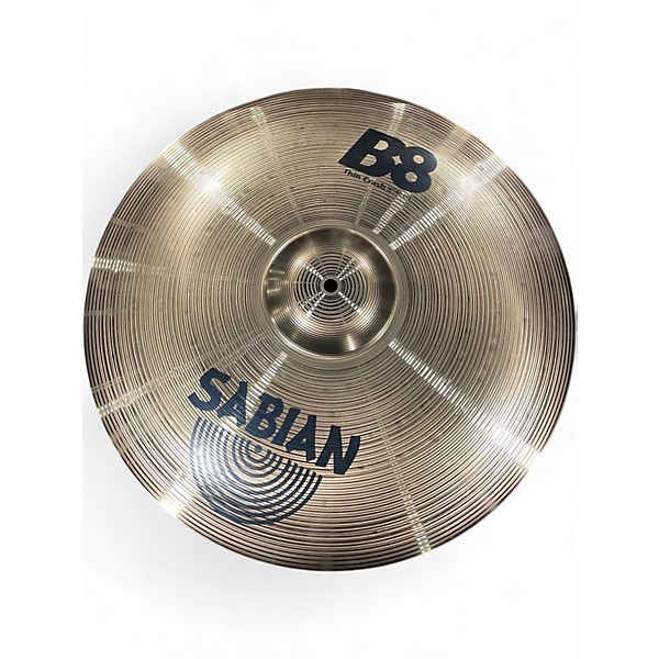 Used SABIAN 18in B8 Thin Crash Cymbal