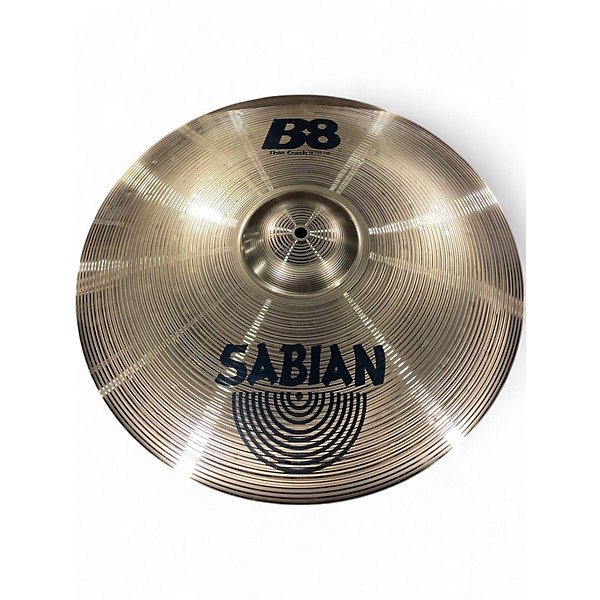 Used SABIAN 18in B8 Thin Crash Cymbal