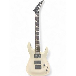 Used Jackson JS22 Dinky Arctic White Solid Body Electric Guitar
