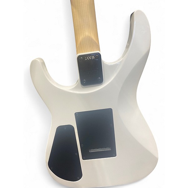 Used Jackson JS22 Dinky Arctic White Solid Body Electric Guitar