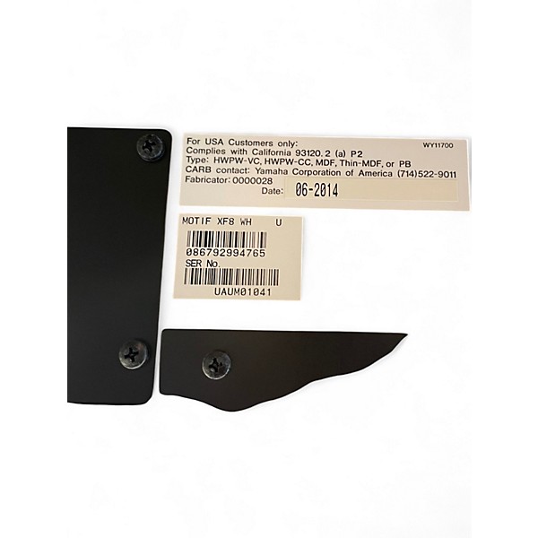 Used Yamaha Motif XF8 88 Key Keyboard Workstation