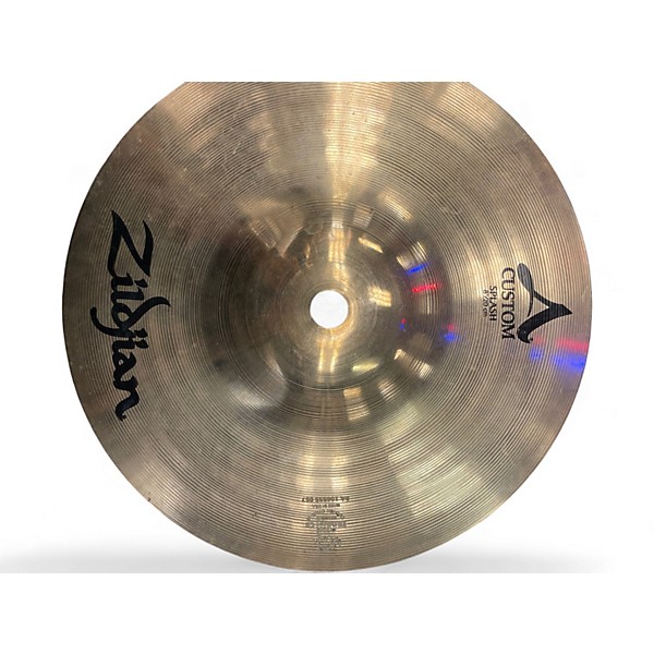 Used Zildjian 8in A Custom Splash Cymbal