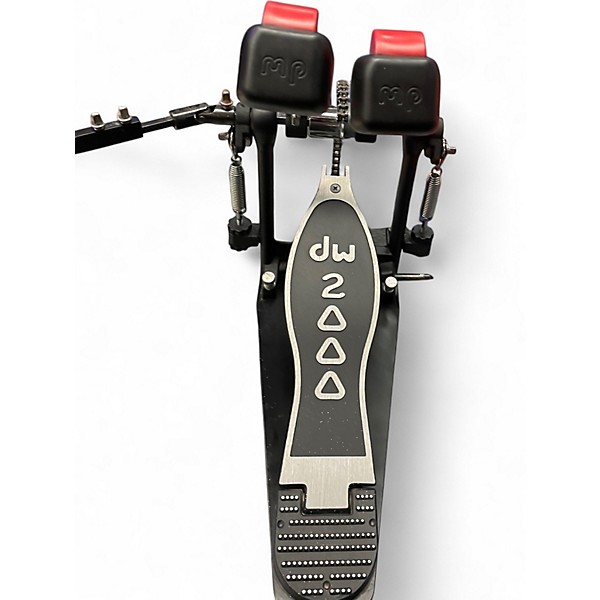 Used DW 2000 Series Double Double Bass Drum Pedal