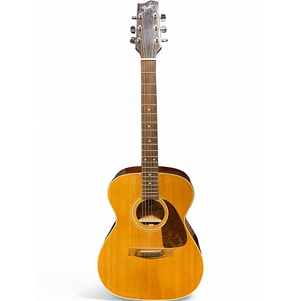 Used Fender Model F 200 Natural Acoustic Guitar